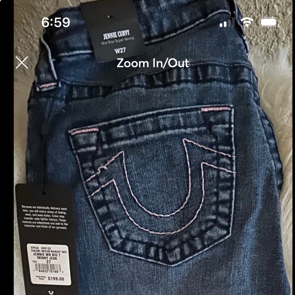 True Religion jeans size 27